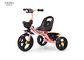 Passeio do triciclo da criança das crianças das crianças 3 na carga do rosa 30KG da bicicleta das rodas